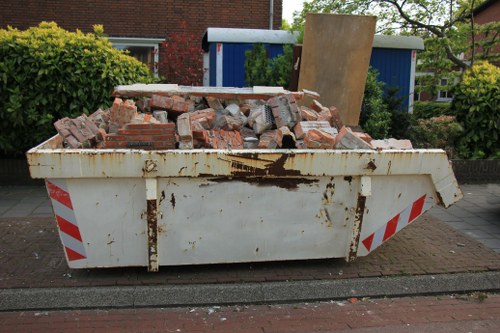 Bexley Council rubbish collection truck