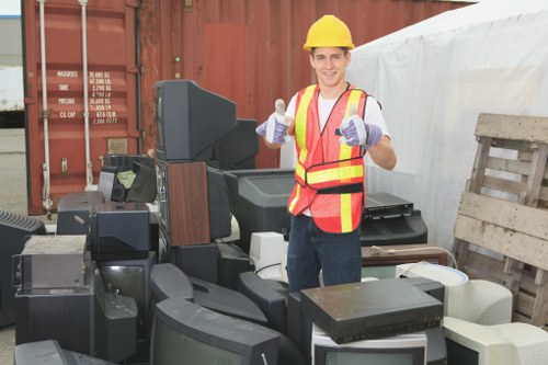 Heston Council rubbish collection trucks