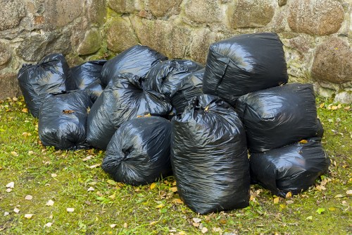 Bulky waste items ready for special collection in Kennington