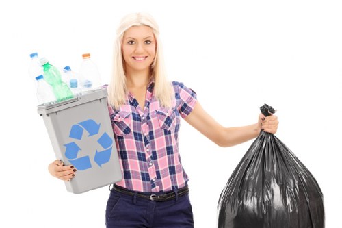 Community recycling event in Lamorbey