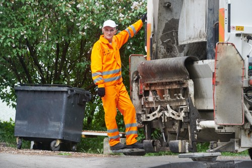 Hazardous waste disposal area in Worcester Park