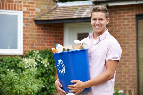 Bulky items ready for council collection