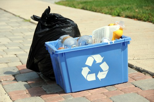 Bulk waste items ready for council collection in Chalk Farm