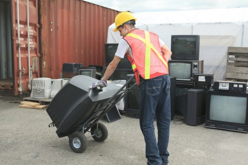 Bulk waste items ready for council pickup