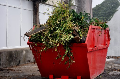 Recycling process in Earls Court